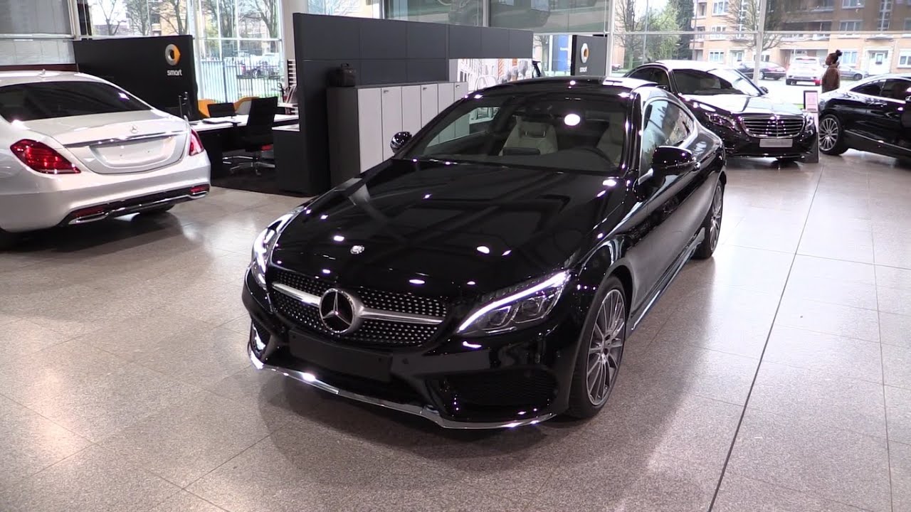 Mercedes-Benz C-класса купе 2017: подробный обзор интерьера и экстерьера.
