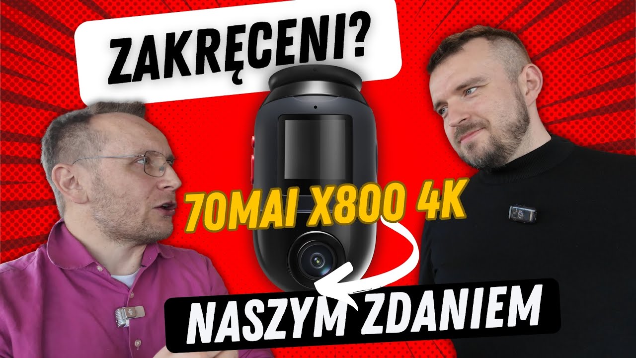 WR24 i sklephadron o nowym wideorejestratorze 70maiX800 Omni