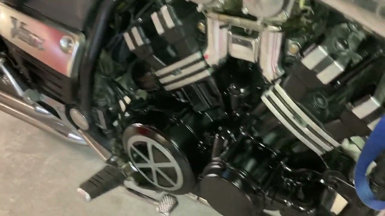 Yamaha VMax 1200cc Cobra pipes