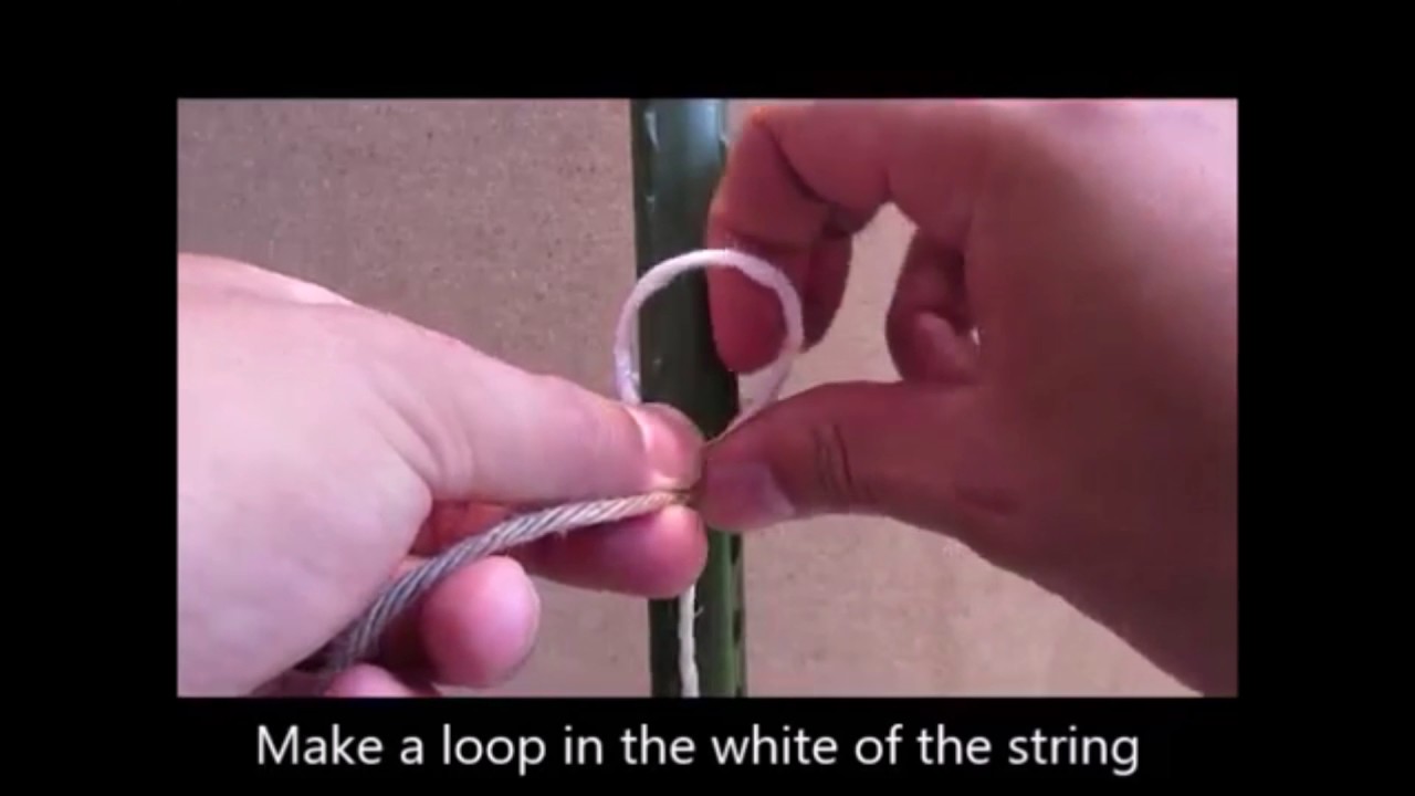 how to tie Japanese fence knots