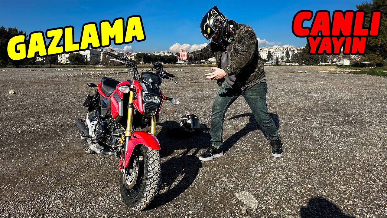 Canlı Motorcu Sohbeti / MSX125 MotoVlog