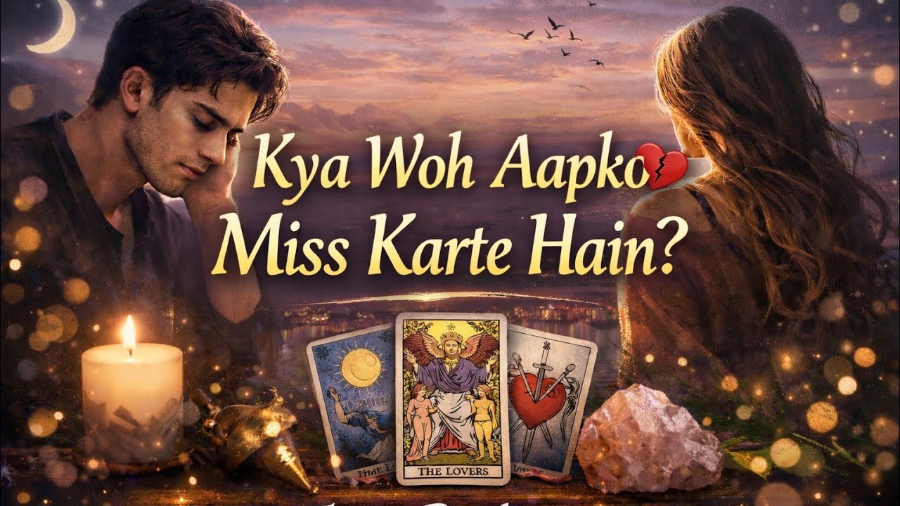 Kya Aapki Kami Mehsoos Ho Rahe Hai | Kya Woh Aaj Bhi Aapko Miss Karte Hai | Hindi Tarot Card Reading