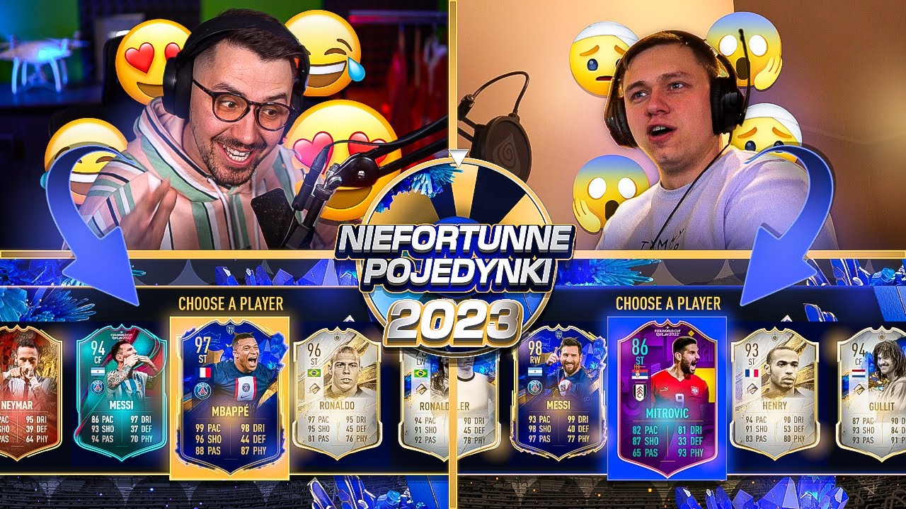 BYŁ W TOTALNYM SZOKU! 💀 FIFA 23 NIEFORTUNNE POJEDYNKI!