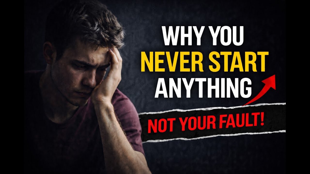 You’re Not Lazy — This Is Why You Never Start Anything