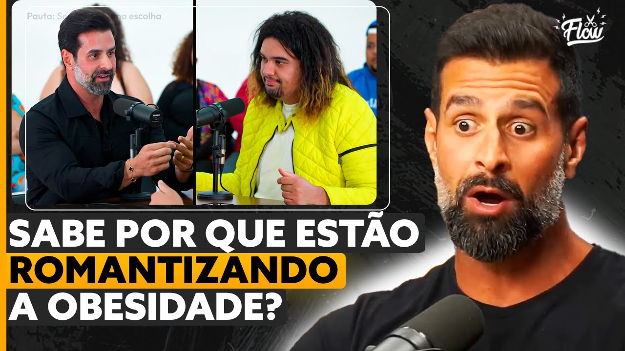 1 TREINADOR VS 30 GORDOS: GUTO GALAMBA expõe TUDO sobre obesidade no FLOW