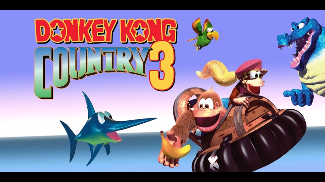 Donkey Kong Country 3 - Dixie Kong's Double Trouble jogo completo