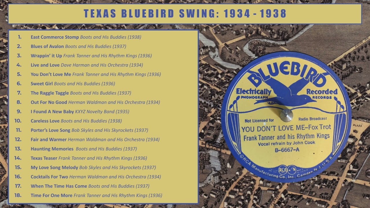 Texas Bluebird Swing (1934 - 1938)