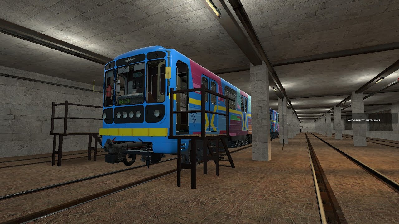 еду от станции уфа к станции черниковка в Garry's Mod Metrostroi