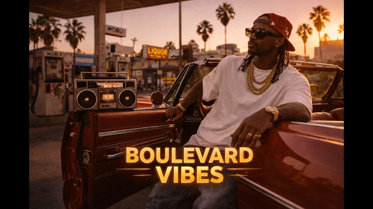 Sunset Boulevard Cruise 🌴 Smooth West Coast G-Funk & Chill Ride