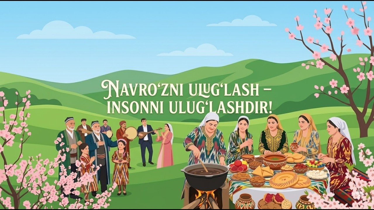 Navro'zni ulug'lash - insonni ulug'lash