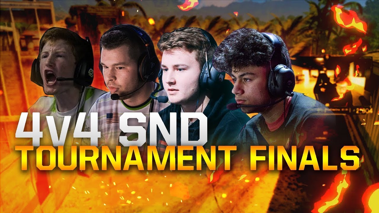 4v4 SnD Tournament Finals With OpTic Gaming!