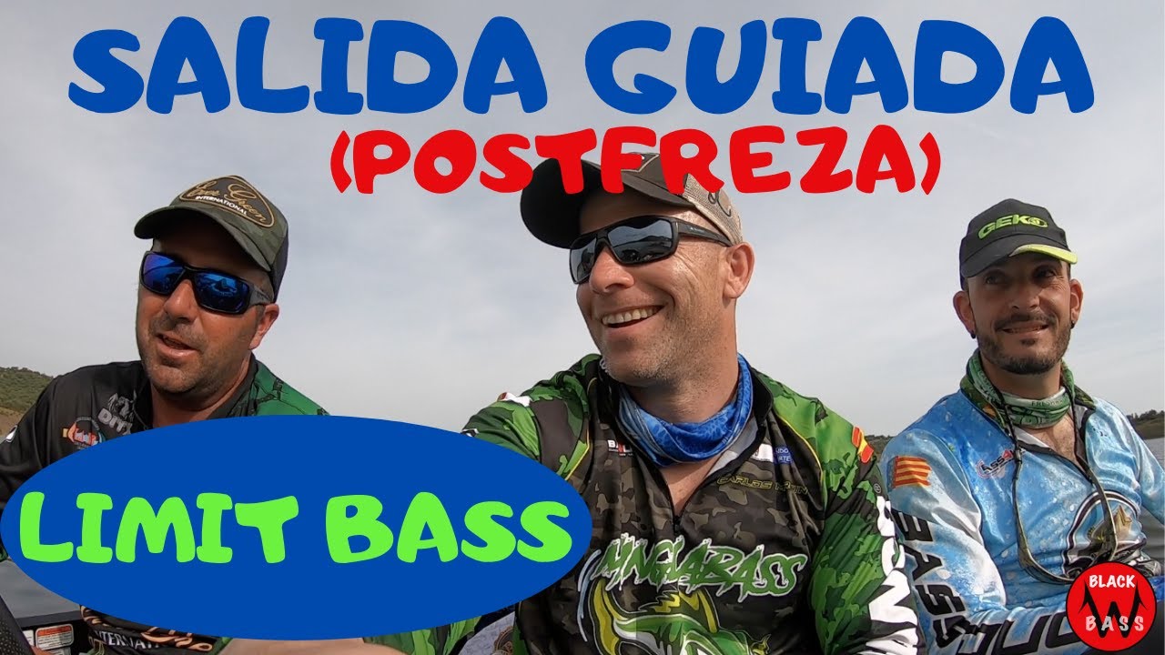 SALIDA GUIADA LIMIT BASS (POSTFREZA). PESCA DEL BLACK BASS DESDE EMBARCACIÓN BLACK W BASS 2022.