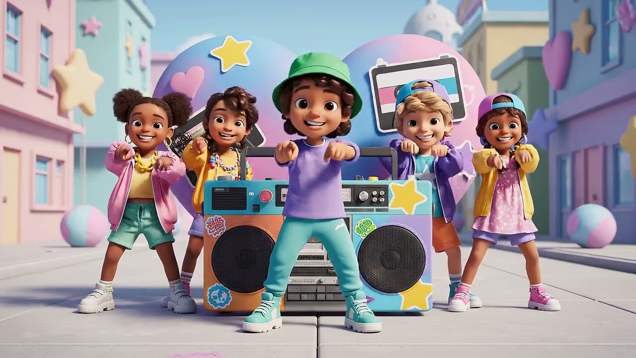 Praise! There It Is! A fun 90's music / old school rap style worship jam made for kids and families!