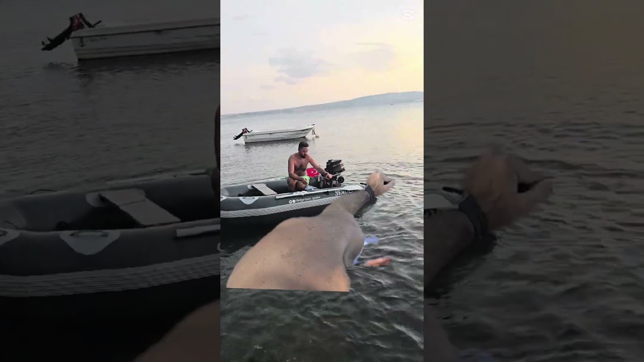 3.20 bot 6 hp tohatsu performansı💥#boat #tohatsu #outboards #tekne #bot #speed  #boating #zodiac