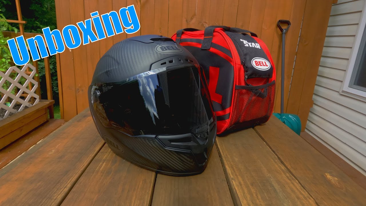 Bell Race Star Flex DLX helmet unboxing