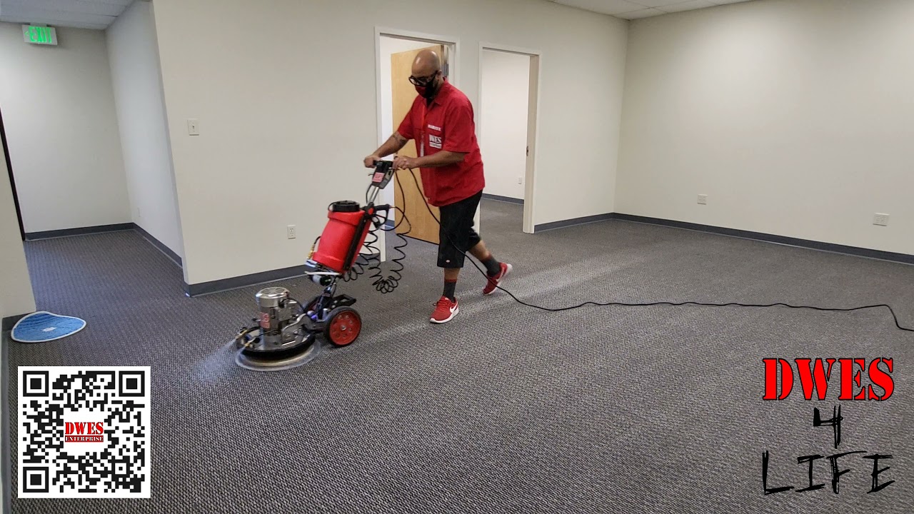 Commercial Office Carpet Cleaning Encap | Repeat Client Is Amazed At The Results | #DWES4Life