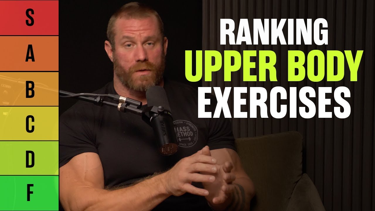 Upper Body Exercises Ranked from S–F Tier (Function vs Injury Risk)