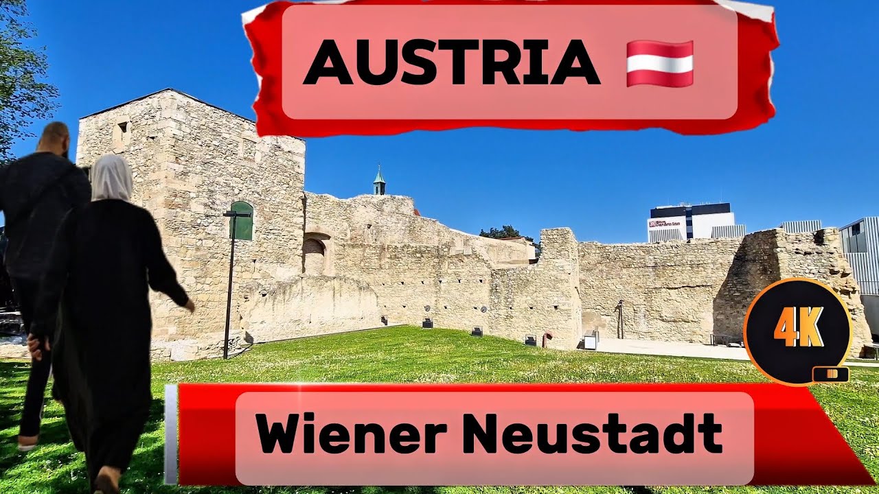 EXPLORING Wiener Neustadt Street | Walk tour Wiener Neustadt | Historical Place Exploring 🇦🇹