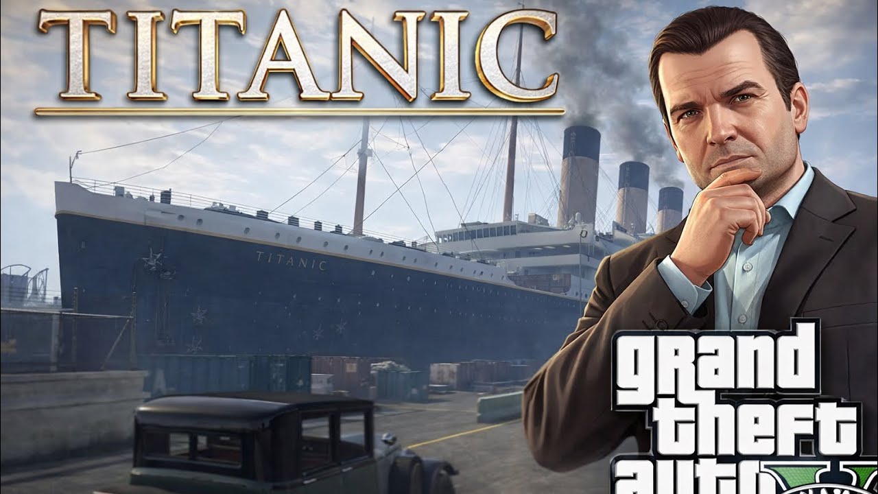 Titanic MOD GTA5 #titanic #gta5