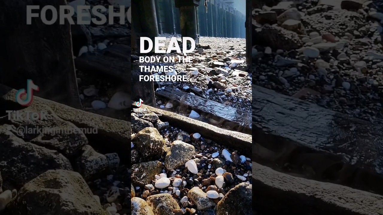 Finding a Dead Body - Mudlarking on the River Thames