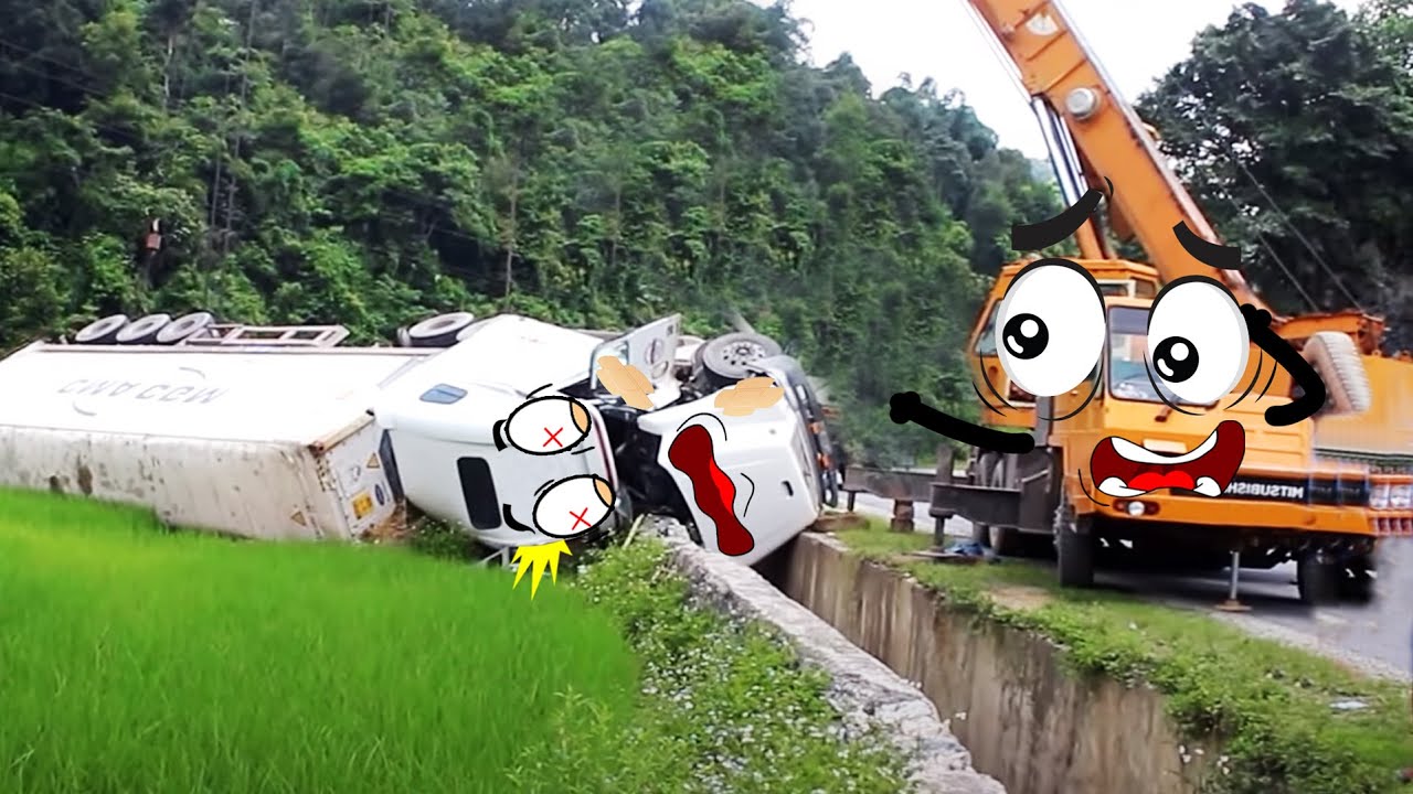 Dump Mega Truck's In Danger !!! Most Dangerous Transport Skills Operator | Doodles Life