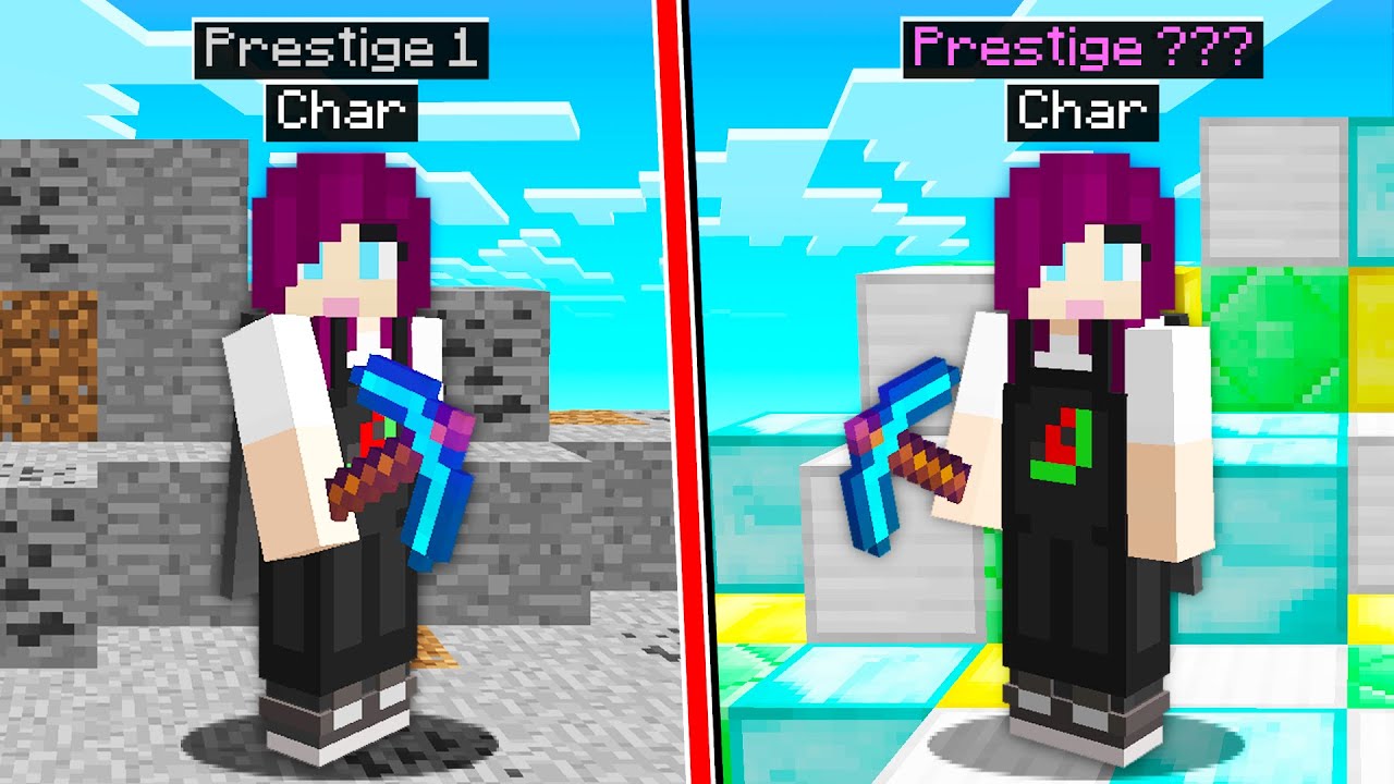 Going from 1 to PRESTIGE ??? in 1 HOUR! | Minecraft OP PRISON #1 (AkumaMC)
