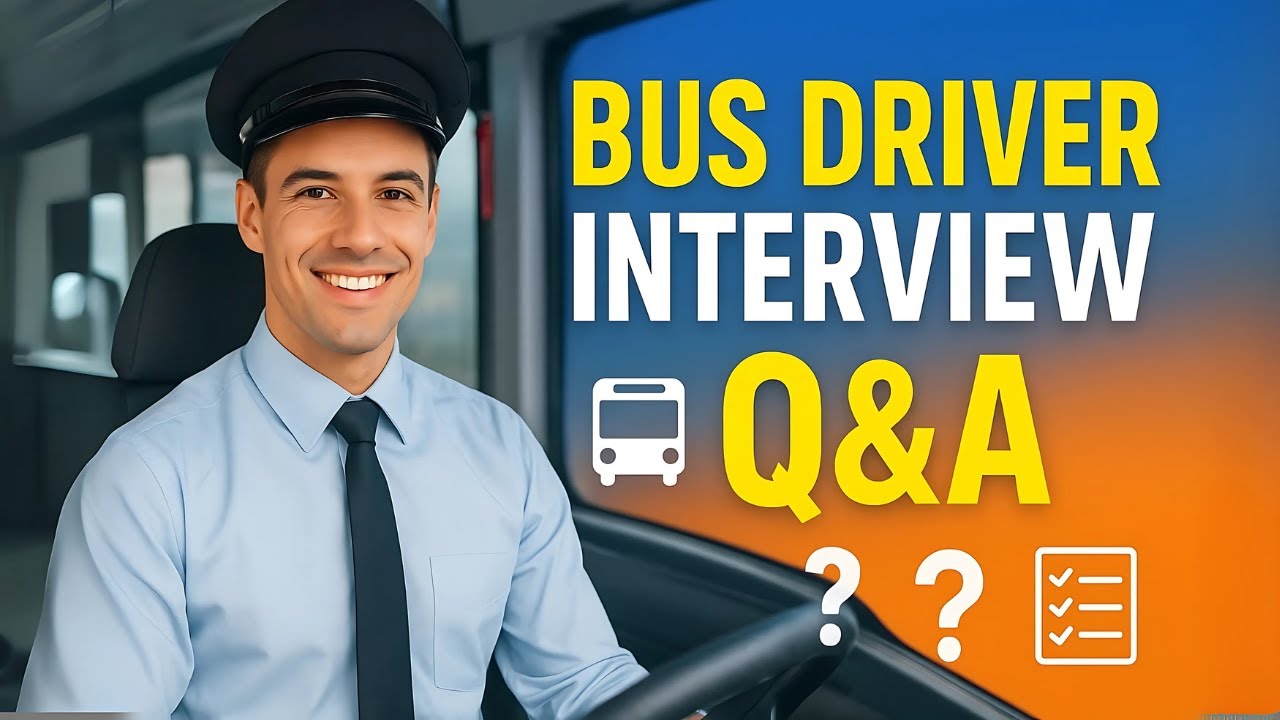 Bus Driver Interview Questions and Answers  for Freshers | Interview Preparation For Drive