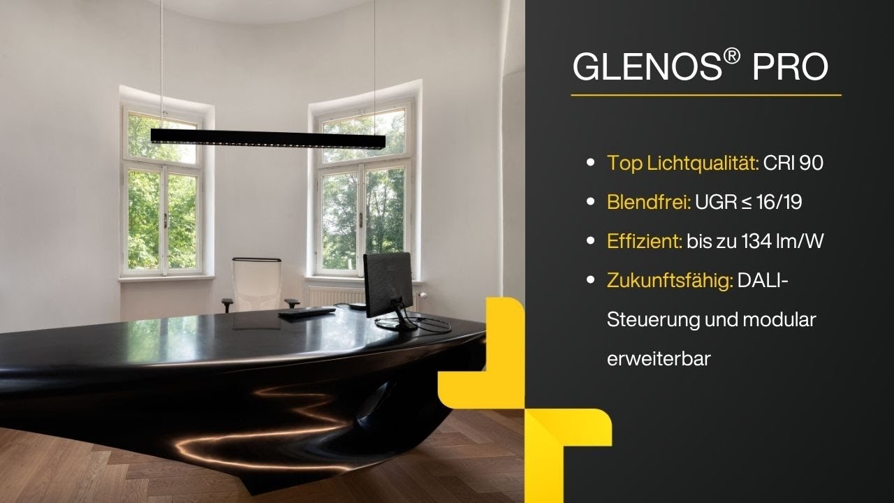 GLENOS&reg; PRO &ndash; Effizient. Blendfrei. Durchdacht. 💡| SLV