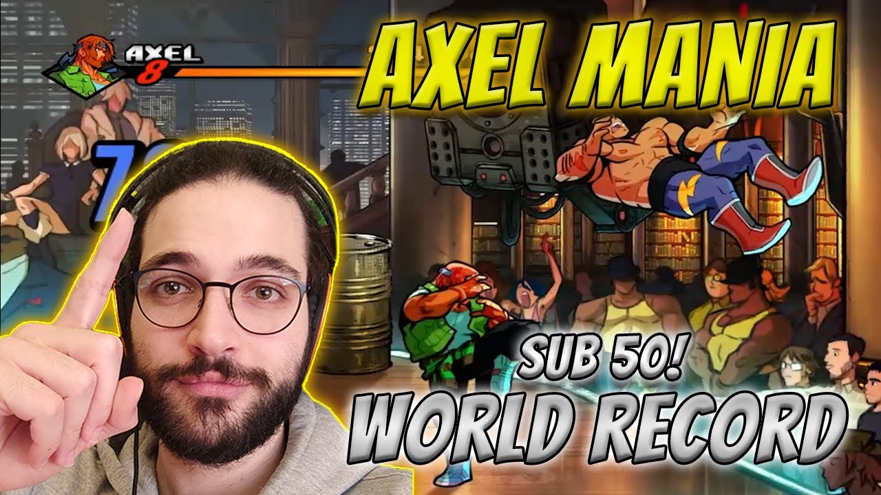 Streets of Rage 4 Axel Speedrun World Record! Mania 48:24 v07