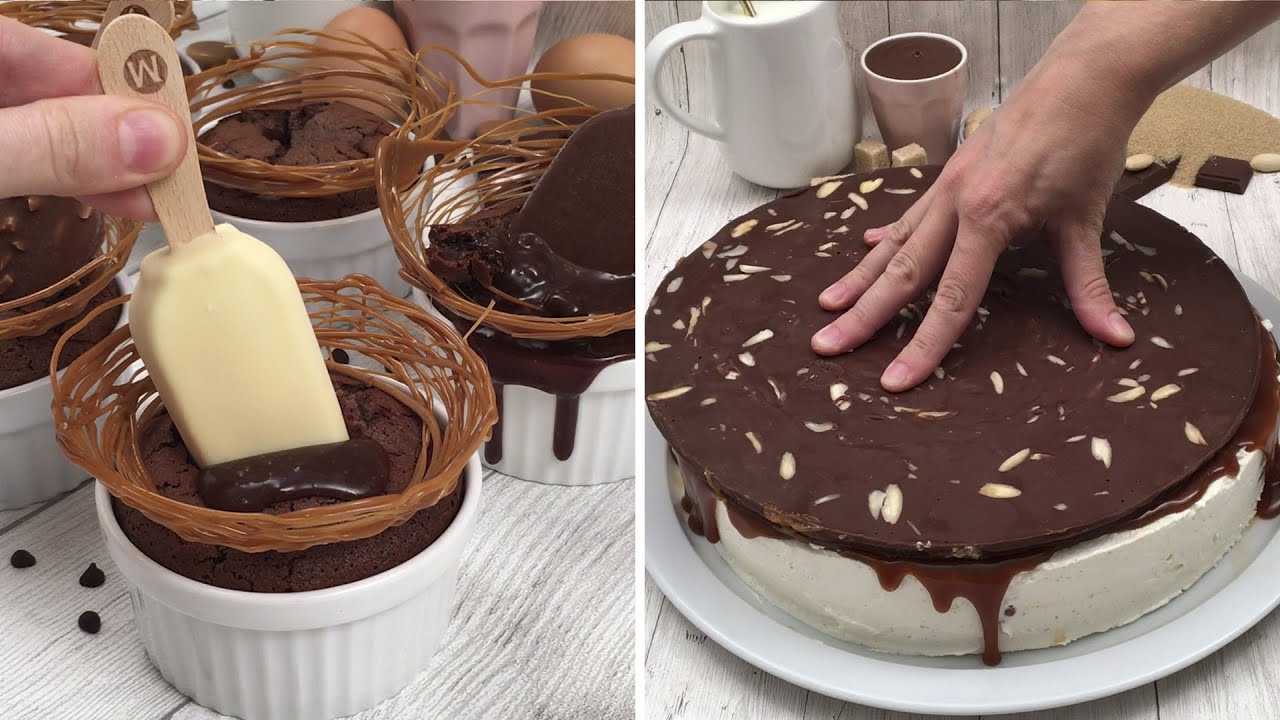 Na cozinha com Magnum 🍦 Bolo sorvete 🎂 Bolo que derrete 🌋 Torta Magnum 🍫 E mais receitas Chefclub