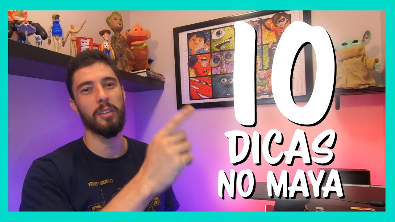 10 Dicas que você precisa saber no Maya! | Animação 3D