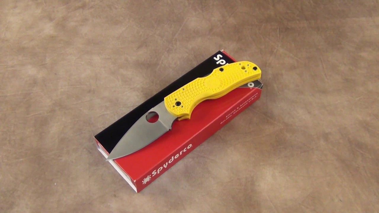 Spyderco Native 5 Salt in LC200N Steel