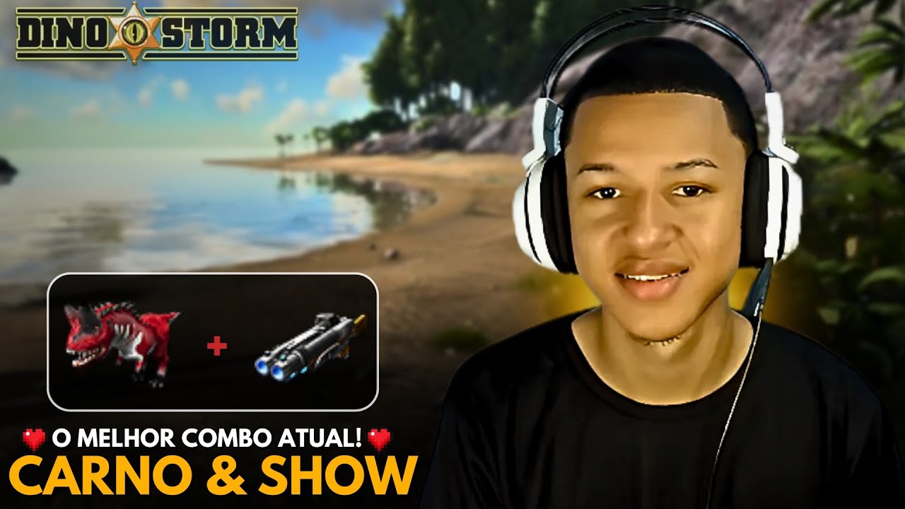 DINO STORM (DS) | O MELHOR COMBO!! DO JOGO PARA UPA RÁPIDO | PT-BR 2025
