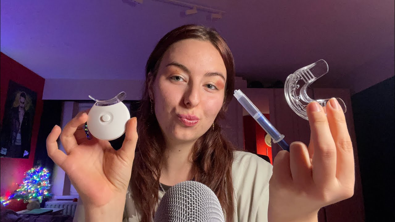 Asmr Teeth whitening session rp🫶🏻