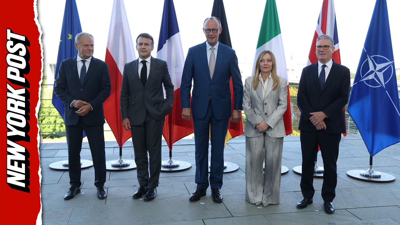 European Leaders Gather in Berlin for E5 Meeting Before NATO Summit