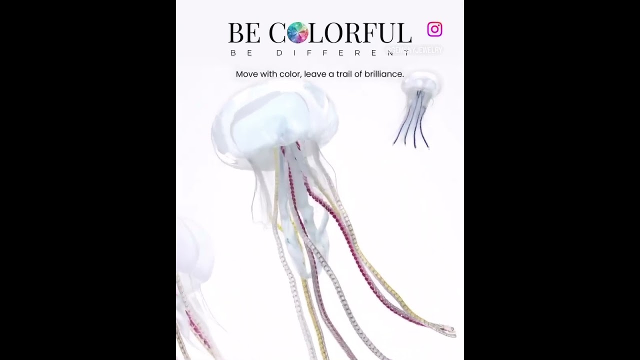 Move with color, leave a trail of brilliance! #BCBD ~ Be Colorful, Be Different