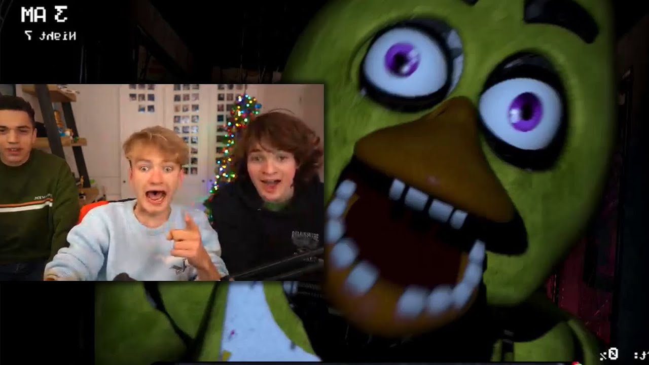 Tubbo, Tommy, & Eryn Nearly Die Playing Five Nights at Freddy's!