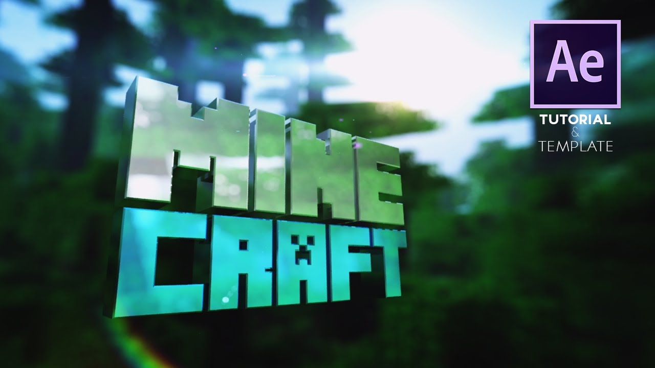 How to Make a REALISTIC Minecraft Intro Template (FREE)