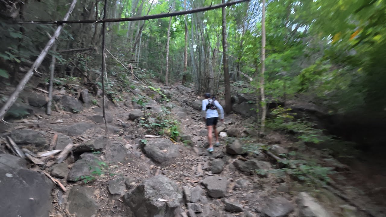 น้ำตกบ่อหวี..สวนผึ้ง #วิ่งเทรล