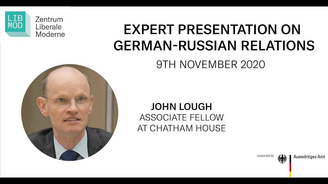 Expert presentation on German-Russian relations