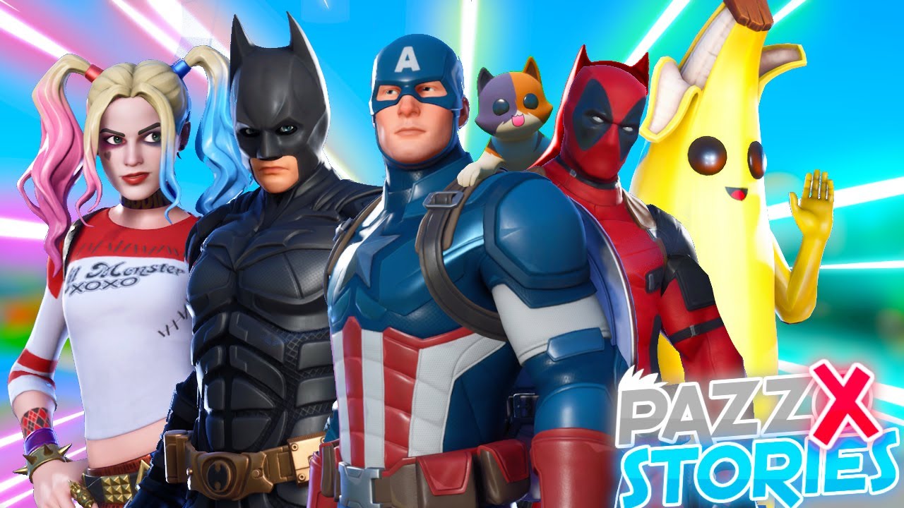 LE VERE ORIGINI DI CAPTAIN AMERICA SU FORTNITE 🎬 FILM 🎬 Fortnite Stories Pazzox