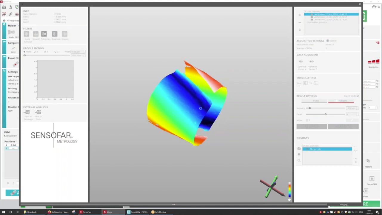 S neox Five Axis -  How to obtain a full 3D measurement