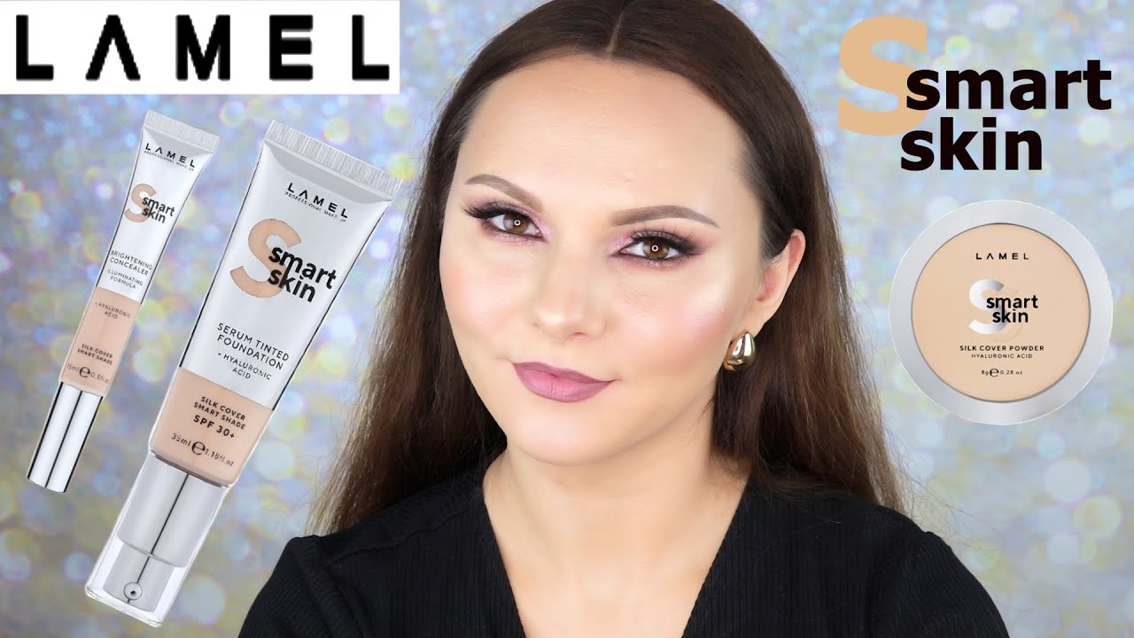 LAMEL SMART SKIN | Serum Tinted Foundation | Smart Skin консилер и пудра | новинки lamel