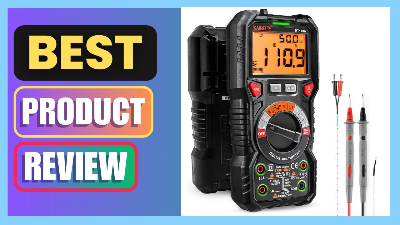 Best KAIWEETS Digital Multimeter TRMS 6000