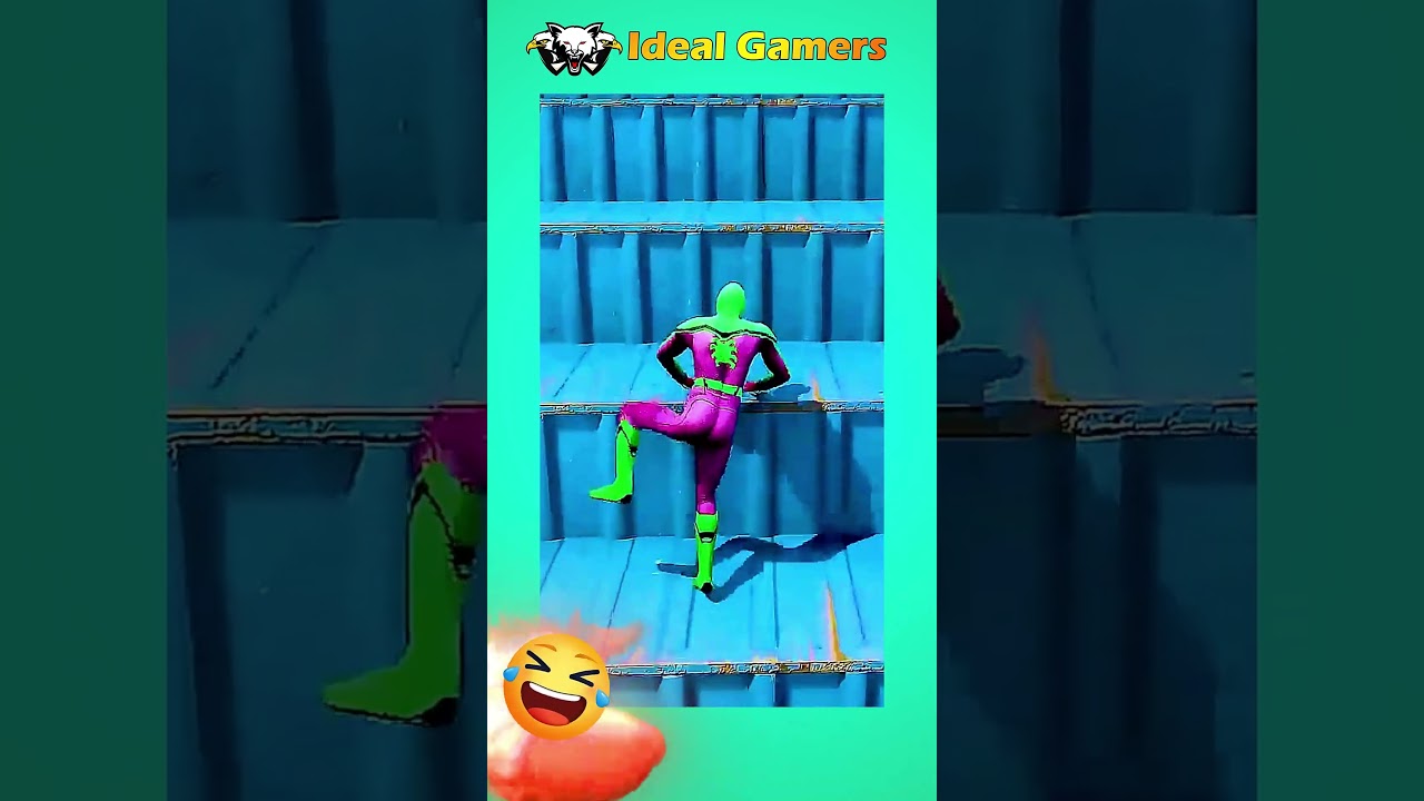 Mega Ramp Loop Challenge by Spiderman in GTA 5! 