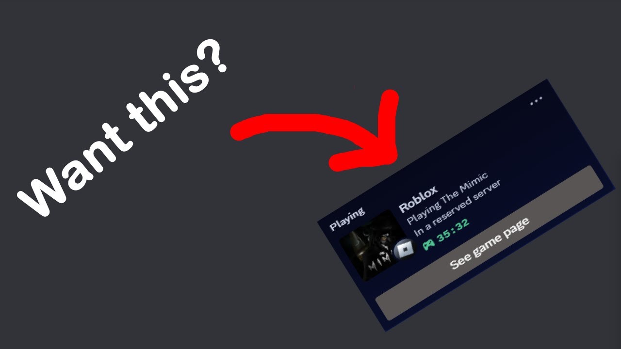 How to make Discord knows what Roblox game you're playing