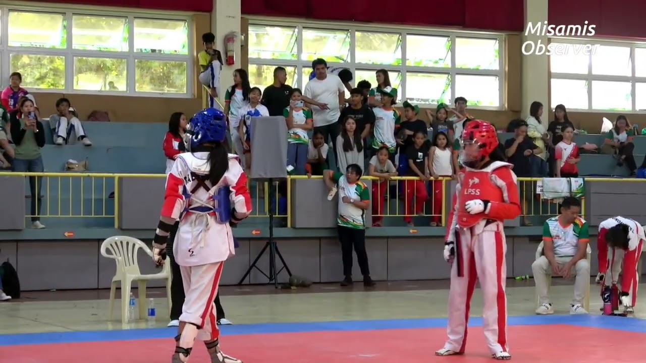 Taekwondo girls finals, Misamis Occidental Qualifying games 2026