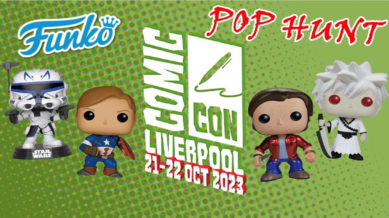 Funko Pop Hunting at Comic Con Liverpool 2023