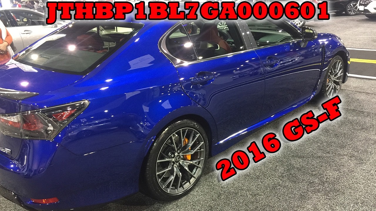 JTHBP1BL7GA000601 &mdash; Lexus GS-F 2016 года &mdash; подробный обзор (эпизод 0247)