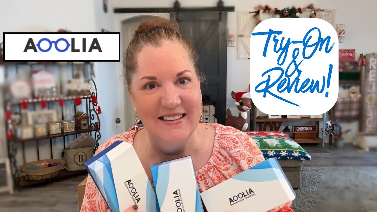 AOOLIA GLASSES UNBOXING & REVIEW! 😎Honest Opinion! Try-On! 👓@AooliaOptical 